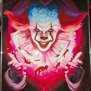 HORROR CLOWN ART PRINT